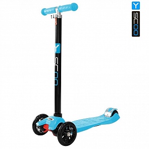 Самокат Y-Scoo maxi A-20 Simple, голубой (Y-Scoo, 5800rt)